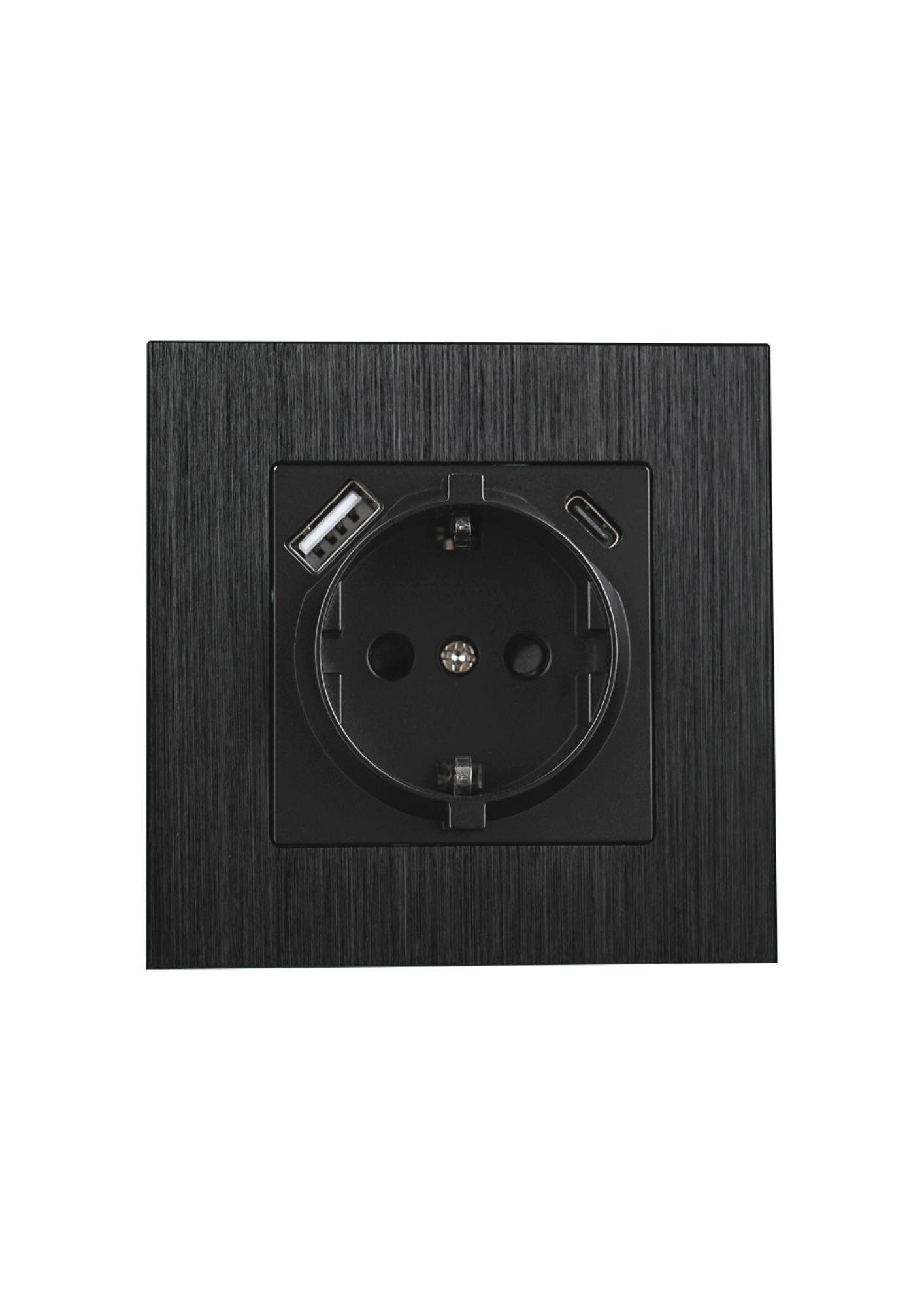 VIPLAST GNIAZDO SCHUKO USB A+C W RAMCE