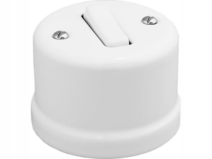 Wylacznik-schodowy-pojedynczy-natynkowy-Ceramika-Retro-ceramic-BIALY